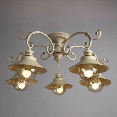 Потолочная люстра Arte Lamp 7 A4577PL-5WG - изображение 3 Потолочная люстра Arte Lamp 7 A4577PL-5WG - изображение 3