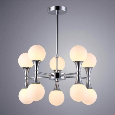 Подвесная люстра Arte Lamp A9162LM-10CC - изображение 2 Подвесная люстра Arte Lamp A9162LM-10CC - изображение 2