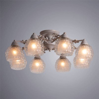 Потолочная люстра Arte Lamp Malina A7695PL-8WG - изображение 2 Потолочная люстра Arte Lamp Malina A7695PL-8WG - изображение 2