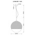 Подвесной светильник Arte Lamp Jupiter Gold A7964SP-1GO - изображение 2 Подвесной светильник Arte Lamp Jupiter Gold A7964SP-1GO - изображение 2