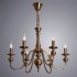 Подвесная люстра Arte Lamp Passoni A6097LM-6PB - изображение 2 Подвесная люстра Arte Lamp Passoni A6097LM-6PB - изображение 2