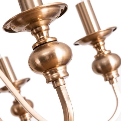 Подвесная люстра Arte Lamp Passoni A6097LM-6PB - изображение 3 Подвесная люстра Arte Lamp Passoni A6097LM-6PB - изображение 3