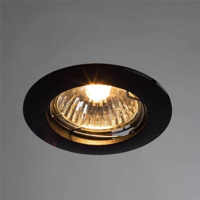 Встраиваемый светильник Arte Lamp Basic A2103PL-1BK - изображение 3 Встраиваемый светильник Arte Lamp Basic A2103PL-1BK - изображение 3