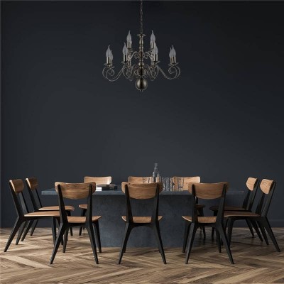 Подвесная люстра Arte Lamp A1129LM-12AB - изображение 4 Подвесная люстра Arte Lamp A1129LM-12AB - изображение 4