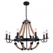 Подвесная люстра Arte Lamp Marsiglia A8956LM-8BK