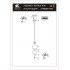 Подвесной светильник Arte Lamp Rastaban A7984SP-1PB - изображение 2 Подвесной светильник Arte Lamp Rastaban A7984SP-1PB - изображение 2