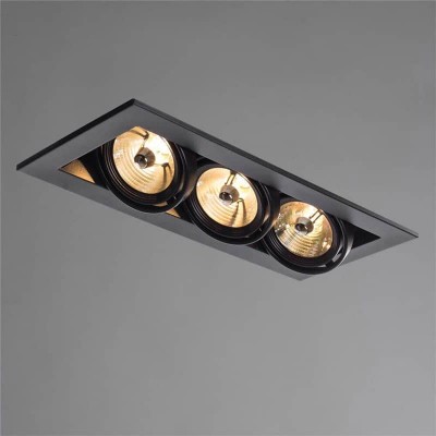 Встраиваемый светильник Arte Lamp Technika A5930PL-3BK - изображение 3 Встраиваемый светильник Arte Lamp Technika A5930PL-3BK - изображение 3