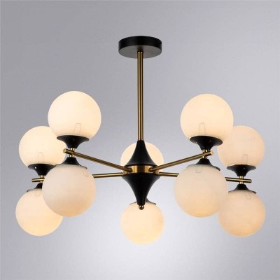 Подвесная люстра Arte Lamp Mimosa A3649PL-10PB - изображение 3 Подвесная люстра Arte Lamp Mimosa A3649PL-10PB - изображение 3