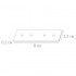 Пластина монтажная Arte Lamp Linea-Accessories A480533 - изображение 2 Пластина монтажная Arte Lamp Linea-Accessories A480533 - изображение 2