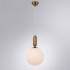 Подвесной светильник Arte Lamp Bolla-Sola A3325SP-1PB - изображение 3 Подвесной светильник Arte Lamp Bolla-Sola A3325SP-1PB - изображение 3