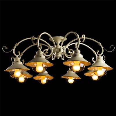 Потолочная люстра Arte Lamp 7 A4577PL-8WG - изображение 3 Потолочная люстра Arte Lamp 7 A4577PL-8WG - изображение 3