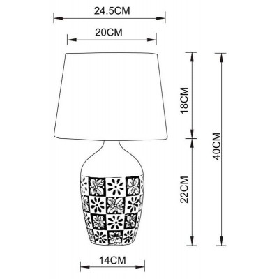 Настольная лампа Arte Lamp Twilly A4237LT-1GY - изображение 2 Настольная лампа Arte Lamp Twilly A4237LT-1GY - изображение 2