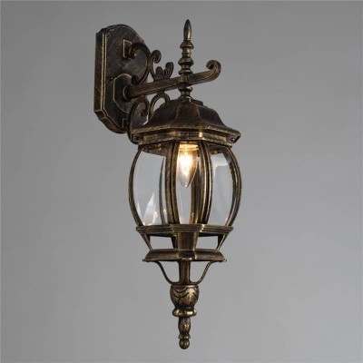 Уличный настенный светильник Arte Lamp Atlanta A1042AL-1BN - изображение 4 Уличный настенный светильник Arte Lamp Atlanta A1042AL-1BN - изображение 4