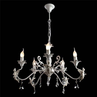 Подвесная люстра Arte Lamp Angelina A5349LM-5WH - изображение 2 Подвесная люстра Arte Lamp Angelina A5349LM-5WH - изображение 2