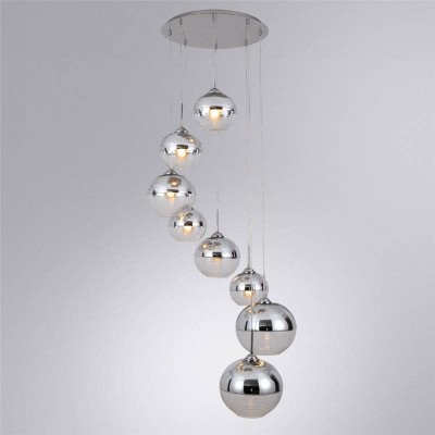 Подвесная люстра Arte Lamp Wave A7760SP-8CC - изображение 4 Подвесная люстра Arte Lamp Wave A7760SP-8CC - изображение 4