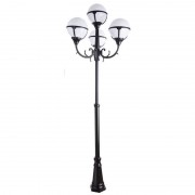 Садово-парковый светильник Arte Lamp Monaco A1497PA-4BK