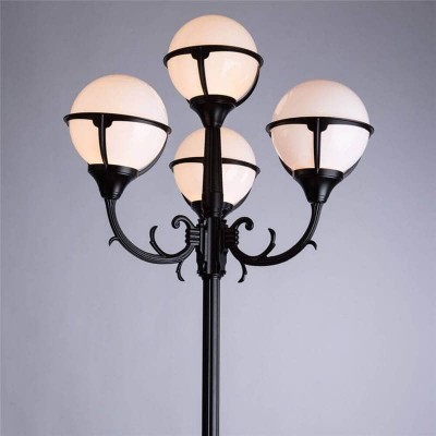 Садово-парковый светильник Arte Lamp Monaco A1497PA-4BK - изображение 2 Садово-парковый светильник Arte Lamp Monaco A1497PA-4BK - изображение 2