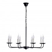 Подвесная люстра Arte Lamp Graff A1857LM-8BK