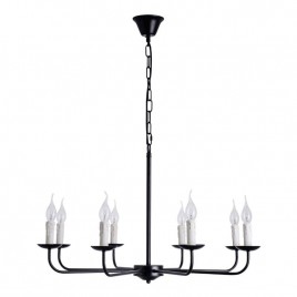Подвесная люстра Arte Lamp Graff A1857LM-8BK