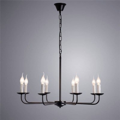 Подвесная люстра Arte Lamp Graff A1857LM-8BK - изображение 4 Подвесная люстра Arte Lamp Graff A1857LM-8BK - изображение 4