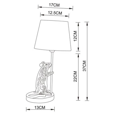 Настольная лампа Arte Lamp Gustav A4420LT-1GO - изображение 2 Настольная лампа Arte Lamp Gustav A4420LT-1GO - изображение 2