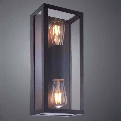 Уличный настенный светильник Arte Lamp Belfast A4569AL-2BK - изображение 2 Уличный настенный светильник Arte Lamp Belfast A4569AL-2BK - изображение 2