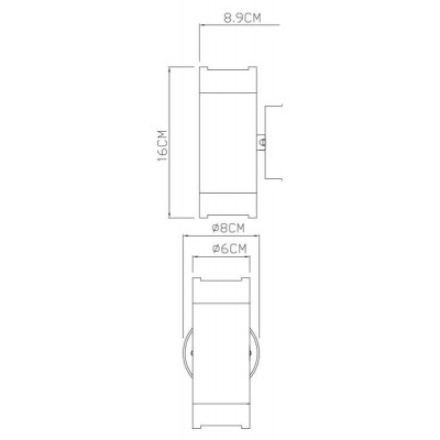 Уличный настенный светильник Arte Lamp Atlas A3503AL-2BK - изображение 2 Уличный настенный светильник Arte Lamp Atlas A3503AL-2BK - изображение 2
