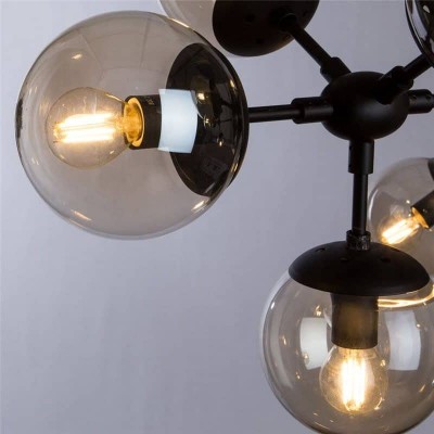 Подвесная люстра Arte Lamp A1664SP-12BK - изображение 3 Подвесная люстра Arte Lamp A1664SP-12BK - изображение 3