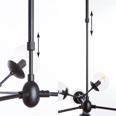 Подвесная люстра Arte Lamp A1664SP-12BK - изображение 4 Подвесная люстра Arte Lamp A1664SP-12BK - изображение 4