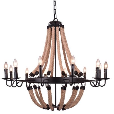 Подвесная люстра Arte Lamp Marsiglia A8956LM-12BK - изображение 2 Подвесная люстра Arte Lamp Marsiglia A8956LM-12BK - изображение 2