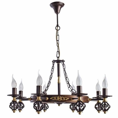 Подвесная люстра Arte Lamp Cartwheel A4550LM-8CK - изображение 4 Подвесная люстра Arte Lamp Cartwheel A4550LM-8CK - изображение 4