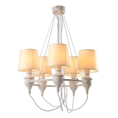 Подвесная люстра Arte Lamp Sergio A3326LM-5WH - изображение 2 Подвесная люстра Arte Lamp Sergio A3326LM-5WH - изображение 2