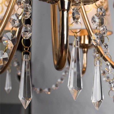 Подвесная люстра Arte Lamp Armonico A5008LM-5GO - изображение 2 Подвесная люстра Arte Lamp Armonico A5008LM-5GO - изображение 2