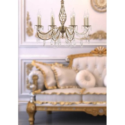 Подвесная люстра Arti Lampadari Deco E 1.1.8.600 G - изображение 2 Подвесная люстра Arti Lampadari Deco E 1.1.8.600 G - изображение 2