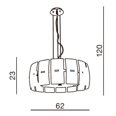 Подвесная люстра Azzardo Taurus AZ0146 - изображение 2 Подвесная люстра Azzardo Taurus AZ0146 - изображение 2