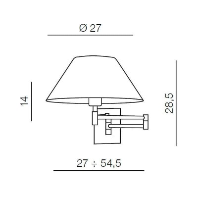 Брв Azzardo Trapezio wall AZ1542 - изображение 2 Брв Azzardo Trapezio wall AZ1542 - изображение 2