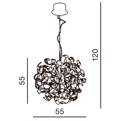 Подвесная люстра Azzardo Hair AZ0030 - изображение 2 Подвесная люстра Azzardo Hair AZ0030 - изображение 2