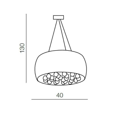 Подвесная люстра Azzardo Quince 40 AZ0701 - изображение 3 Подвесная люстра Azzardo Quince 40 AZ0701 - изображение 3