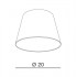 Абажур Azzardo Shade ZF 20 AZ2598 - изображение 2 Абажур Azzardo Shade ZF 20 AZ2598 - изображение 2