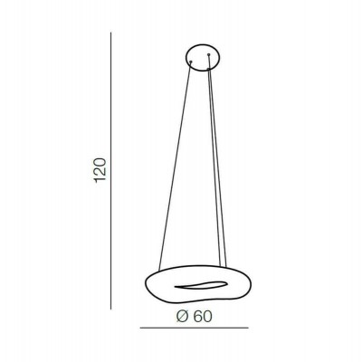 Подвесной светильник Azzardo Donut Pendant 60 CCT AZ2673 - изображение 3 Подвесной светильник Azzardo Donut Pendant 60 CCT AZ2673 - изображение 3