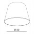 Абажур Azzardo Shade ZF 30 AZ2586 - изображение 2 Абажур Azzardo Shade ZF 30 AZ2586 - изображение 2
