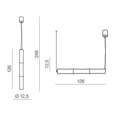 Подвесной светильник Azzardo Bamboo 3 pendant AZ1901 - изображение 5 Подвесной светильник Azzardo Bamboo 3 pendant AZ1901 - изображение 5