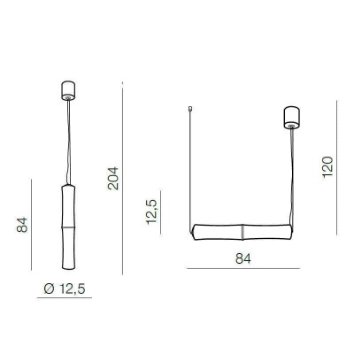 Подвесной светильник Azzardo Bamboo 2 pendant AZ1900 - изображение 3 Подвесной светильник Azzardo Bamboo 2 pendant AZ1900 - изображение 3