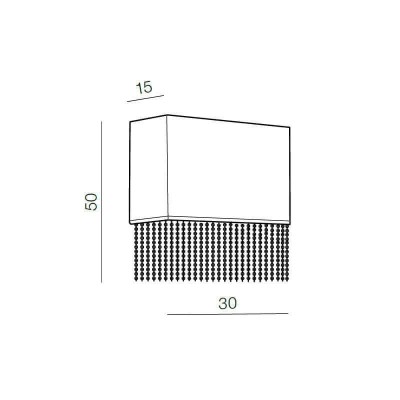 Настенный светильник Azzardo Glamour wall AZ1590 - изображение 2 Настенный светильник Azzardo Glamour wall AZ1590 - изображение 2