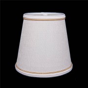 Абажур Bohemia Ivele SH40A молочный с бело-золотой каймой