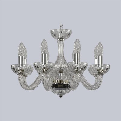 Подвесная люстра Bohemia Ivele 1310/8/165 Ni Cl/Clear/M-1H - изображение 2 Подвесная люстра Bohemia Ivele 1310/8/165 Ni Cl/Clear/M-1H - изображение 2