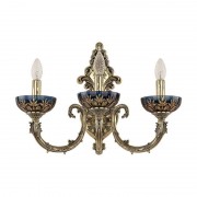Бра Bohemia Ivele 7109B15/3/210 GB P Amber-Blue/H-1I