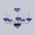 Подвесная люстра Bohemia Ivele 1309/5/165 Ni Cl/Clear-Blue/H-1H - изображение 2 Подвесная люстра Bohemia Ivele 1309/5/165 Ni Cl/Clear-Blue/H-1H - изображение 2