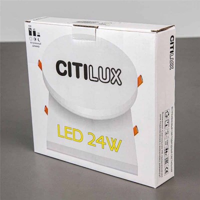 Встраиваемый светодиодный светильник Citilux Вега CLD5224W - изображение 12 Встраиваемый светодиодный светильник Citilux Вега CLD5224W - изображение 12