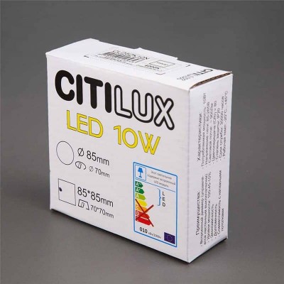 Встраиваемый светодиодный светильник Citilux Вега CLD52K10N - изображение 7 Встраиваемый светодиодный светильник Citilux Вега CLD52K10N - изображение 7